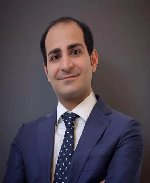 Portret van mr. Pejman Salim